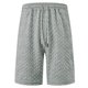 thumbnail image 4 of Pantalones Elásticos de la Cintura de los Hombres de Color Sólido Moda Casual con Bolsillos Encaje de la Cintura Pantalones Cortos, Pantalones Cómodos para Diarios, 4 of 6