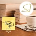 thumbnail image 3 of 20pcs Steel Wire Place Card Holders Table Number Holders Diamond Shape Table Card Holder Table Picture Stands, 3 of 8