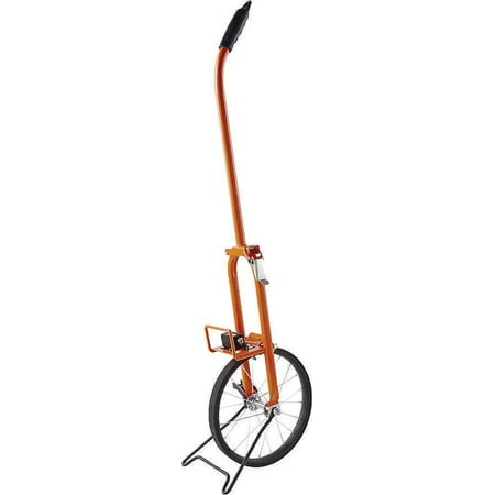 Road Runner Professional Distance Measuring Wheel, 99999 ft, 11-1/2 in Dia, 3 ft Circumference