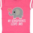 thumbnail image 4 of Inktastic My Grandparents Love Me Baby Clothes Boys or Girls Baby Bodysuit, 4 of 5