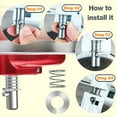 thumbnail image 5 of Stainless Steel Spring and Washer Fit Compatible with Kitchenaid Stand Mixer 3.5/4/5/6/7/8 Quart, 5 of 6