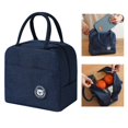 thumbnail image 4 of Bolsa de almuerzo con aislamiento portátil, caja , bolsa más fresca Azul Gloria Bolsa de almuerzo, 4 of 9