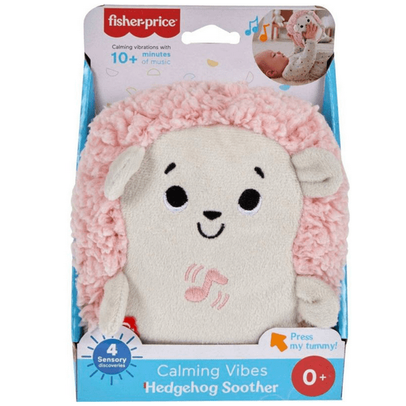 Fisher-Price Calming Vibes Hedgehog Soother - Pink Toy New With Box