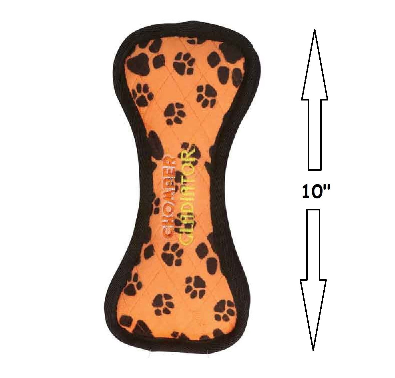 Tough Dog Toys Fetch Toss Tote 3 Layer Quilted Reinforced Plush Ballistic Mesh (Both Bone Toys)
