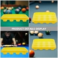 thumbnail image 4 of UPGRATOR 2Ud Organizador Plástico Amarillo Para Bolas De Snooker Y Billar Fácil De Usar, 4 of 8