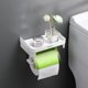 thumbnail image 3 of Upgrade Your Bathroom with Our Stylish and Handy Waterproof Wall Mounted Paper Holder - No Punching Required!, 3 of 4