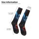 thumbnail image 2 of Balery Red And Blue Fire Bird Calcetines novedosos Calcetines deportivos Calcetines hasta la rodilla Calcetines de algodón Calcetines originales y geniales, 2 of 6