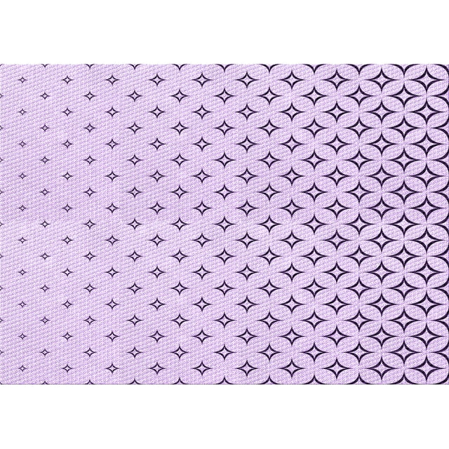 Ahgly Tapis Rectangulaire Lavable en Machine Intérieur Transitionnel Lilas Violet Riche, 7 Pieds x 9 Pieds
