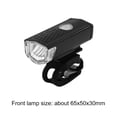 thumbnail image 3 of USB 300LM LED MTB faro recargable impermeable bicicleta luces negro, 3 of 6
