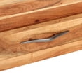 thumbnail image 3 of vidaXL Console Table 110x34x74 cm Solid Wood Acacia, 3 of 5