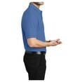 thumbnail image 4 of Mafoose Male Silk Touch Polo Men Extended T-Shirts Ultramarine Blue 4XL, 4 of 7