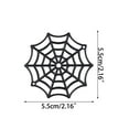 thumbnail image 4 of 20pcs Plastic Spider Web Cobweb Spider Web Felt Coasters for Party Scene Props Outdoor Yard Decor, 4 of 16
