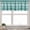 Cadet Blue and Jade Green, variant on Ambesonne Mosaic Valance Pack of 2, Traditional Wavy Mosaic Tile, 42"X18", Cadet Blue and Jade Green