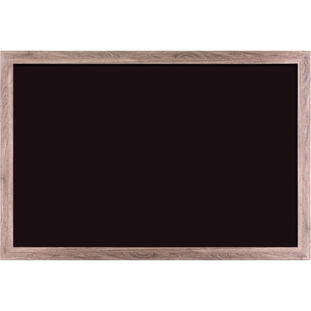 Magnetic Chalkboard, 36" x 48", Rustic Wood Frame, Premium Matte Surface