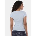 thumbnail image 5 of No Boundaries Short Sleeve Scoop Neck Tee, Women's XXS-XXXL, 5 of 5