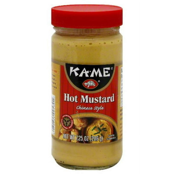 KA ME MUSTARD HOT CHINESE STYLE-7.25 OZ -Pack of 6