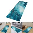 thumbnail image 2 of pitrice Marble Floor Mat Door Mat Floor Rugs Long Rug Carpet Entrance Entrance Door Doormat Blue, 2 of 9