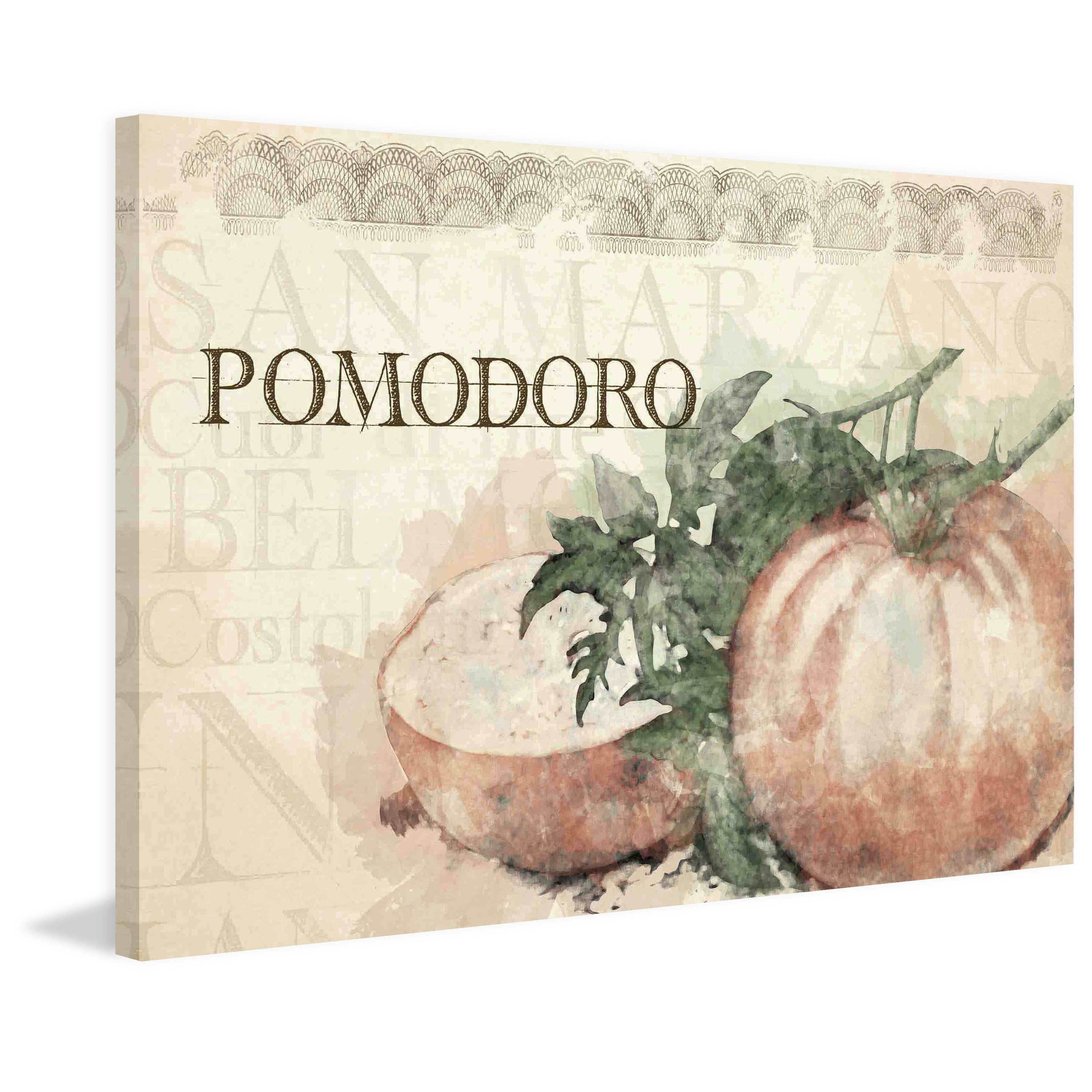 Marmont Hill "Tomato 19130308" Painting Print on Canvas
