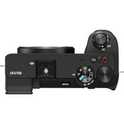 Sony a6700 ILCE-6700M - Digital camera - mirrorless - 26.0 MP - APS-C - 4K / 119.88 fps - 7.5x optical zoom E 18-135mm OSS lens - Wi-Fi, Bluetooth