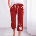 thumbnail image 2 of Mrat Cropped Pants for Women, 2 of 4