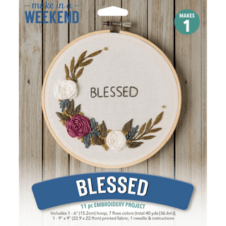  LEISURE ARTS Embroidery Kit 6 Wild Angelica
