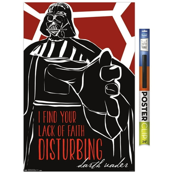 Star Wars: Saga - Lack of Faith Wall Poster, 22.375" x 34"