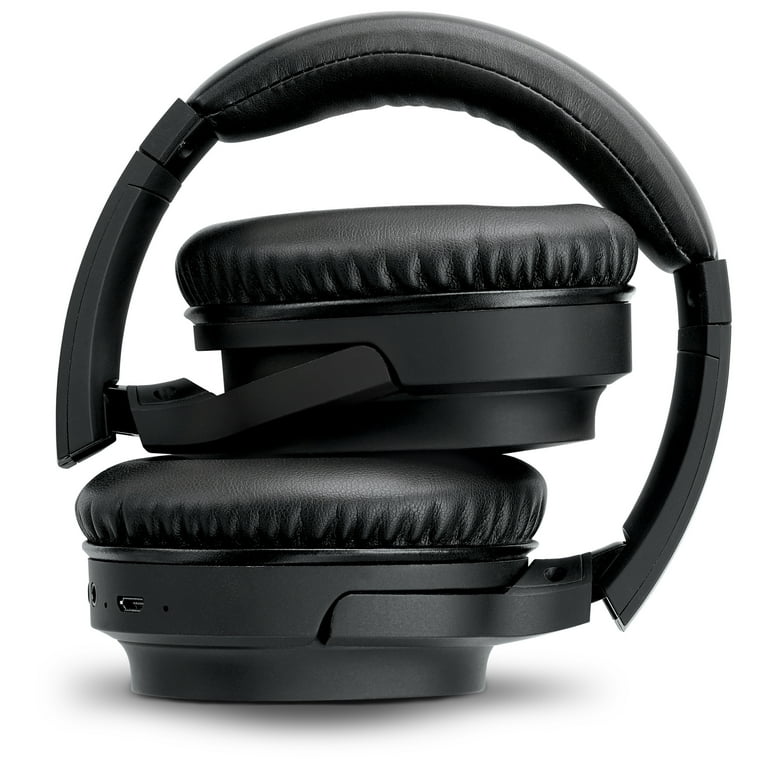 iLive Bluetooth Noise Canceling Over Ear Headphones Black IAHN40B