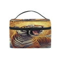 thumbnail image 2 of DIXRUYEE Train Case Cosmetics Organizer Fashion Cosmic Fury Printed Size: 9x6.2x6.5 in, 2 of 5