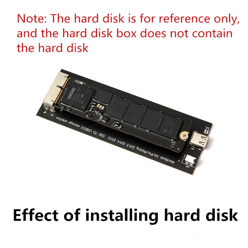 YMTQ Macbook SSD Enclosure Case for Apple Macbook Air Pro Retina