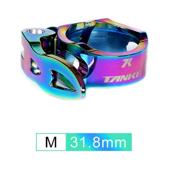 Bicycle Seatpost Clamp MTB Road Bike Quick Release Seat Tube Clamp 31.8/34.9mm