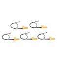 thumbnail image 1 of 5PCS RF Extension Pigtail,RF Extension Cable Welded Plate SMA Elbow To IPEX Terminal Cable Antenna Pigtail 50ohms ,for  GPS System Antenna Assembly, 1 of 8