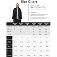 thumbnail image 6 of WenVen Women's Winter Coat Warm Puffer Jacket Winter Outerwear Coats with Hood Black 2XL, 6 of 8