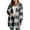 #011-Dark Gray, variant on XDDLITP Fleece Jacket Women Christmas Plaid Fleece Jackets Oversized Hooded Cardigans Fuzzy Sherpa Coats Warm Sherpa Shacket with Hood,Coffee 3XL