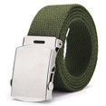 thumbnail image 1 of Cinturón de entrenamiento militar unisex de poliéster Fdelink, verde militar (liquidación de temporada), 1 of 8