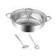 thumbnail image 1 of Olla caliente con divisor y cucharas, olla para sopa de dos sabores, tapa transparente, utensilios de cocina 36cm, 1 of 9
