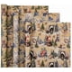 thumbnail image 2 of Rollo de papel para envolver Navidad WRAPAHOLIC Kraft 3 rollos, 2 of 7