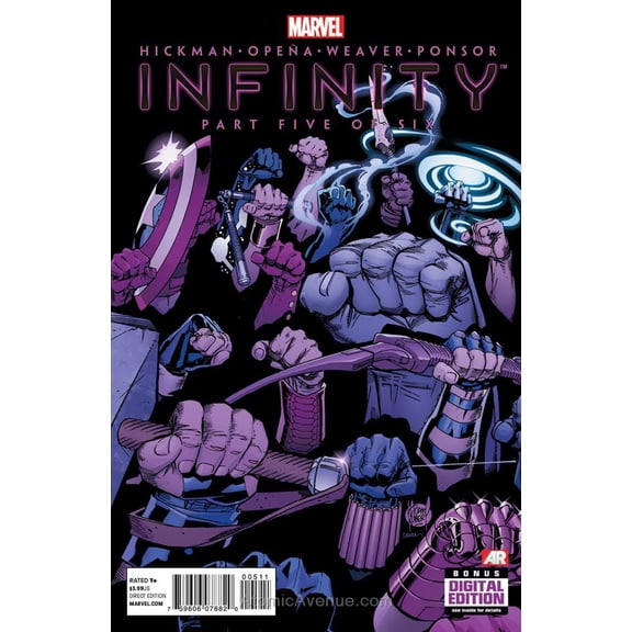 Infinity #5 VF ; Marvel Comic Book