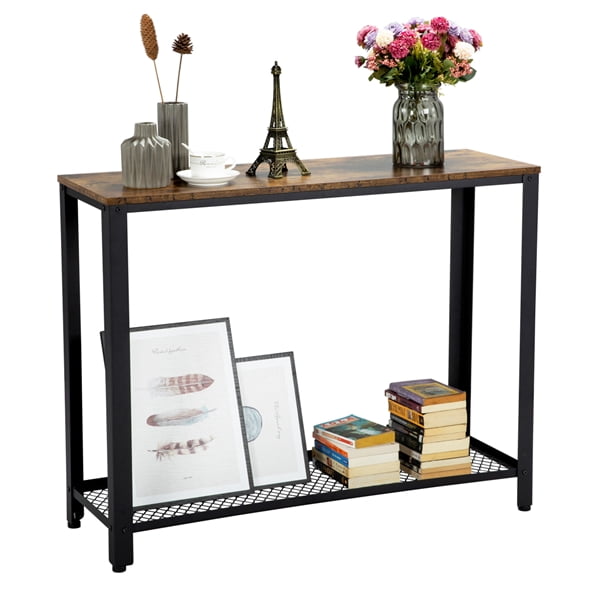 Yaheetech Console Table Entry Hallway Entryway Side Sofa Accent With Storage Shelf Com Yaheetech Console Table Entry Hallway, Yaheetech Console Table