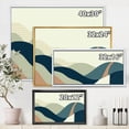 thumbnail image 4 of Designart 'Landscape With Hills Abstract Geometric Art' Modern Framed Canvas Wall Art Print, 4 of 5