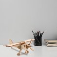 thumbnail image 4 of Mobutofu Vintage Airplane Light Brown DIY Assembly Model for School Projects 1Set, 4 of 8