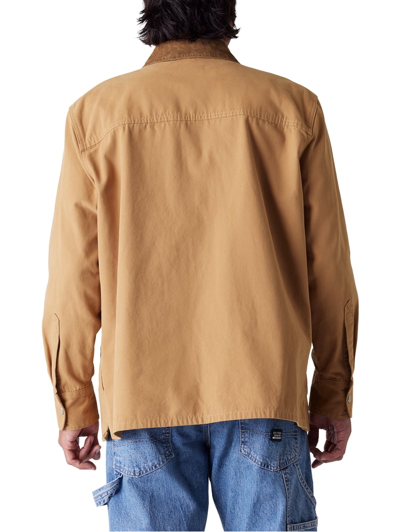 Levi Strauss Signature Men's Utility Corduroy Collar Shirt Jacket