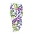 thumbnail image 6 of Yuyamidu Colorful Palm Leaf Women Beach Sarong Bathing Suit Wrap Skirt Sun Protection Swimwear Bikini Wrap Fashionable Beach Sheer Chiffon Bathing Suit Cover Up for Women, 6 of 7