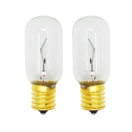 

2-Pack Replacement Light Bulb for Kenmore / Sears 72180593401 Microwave - Compatible Kenmore / Sears 6912W1Z004B Light Bulb