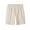Khaki@GC@, variant on CONZONE Mens Casual Suit Shorts Buttons Dress Shorts for Men Solid Color Lightweight Loose Fit Party Wedding Shorts With Pockets
