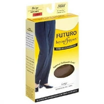 Futuro Beyond Support Ultra Sheer Knee Highs Mild Large Nude 1 Pair