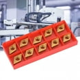 thumbnail image 1 of 10pcs DCMT11T304-HM YBC251 Lames d'Inserts en Carbure pour Outil Porte-Tours, 1 of 11