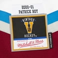 thumbnail image 6 of Men's Patrick Roy White Colorado Avalanche 2000-01 Power Play Jersey, 6 of 7