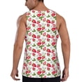 thumbnail image 2 of Sigee Strawberry1 for Men's Workout Tank Top, Athletic Gym Sleeveless Shirt - Quick Dry, Lightweight, Breathable Medium, 2 of 9