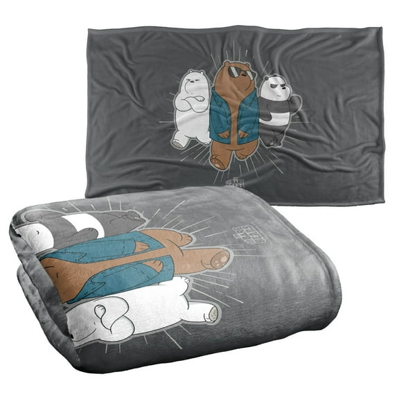 We Bare Bears Jacket Silky Touch Super Soft Throw Blanket 36" x 58"