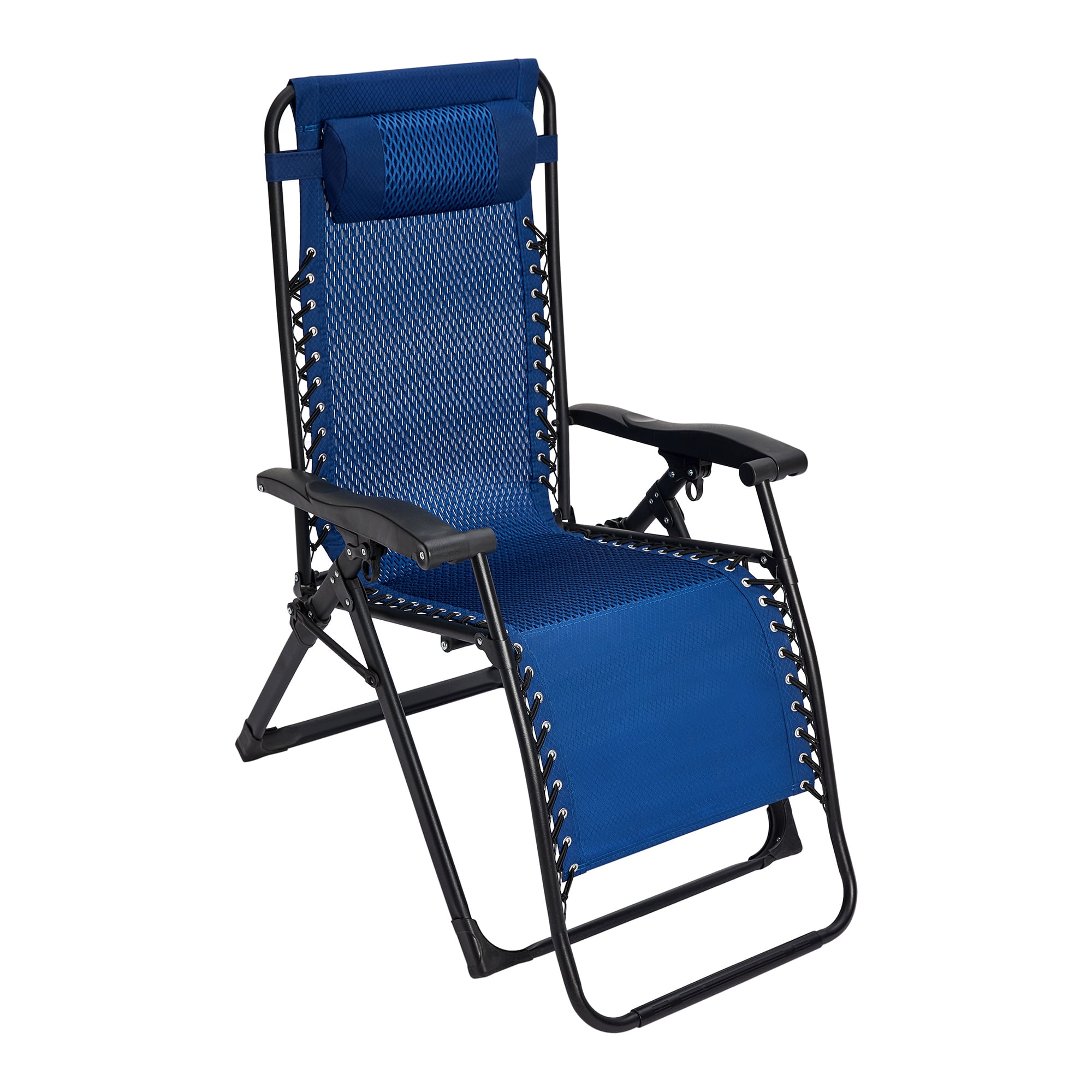 M8TRX Zero Gravity Folding Chairs, 2 pack, Blue